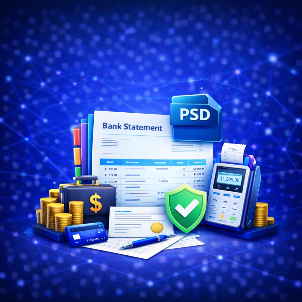bank statement PSD